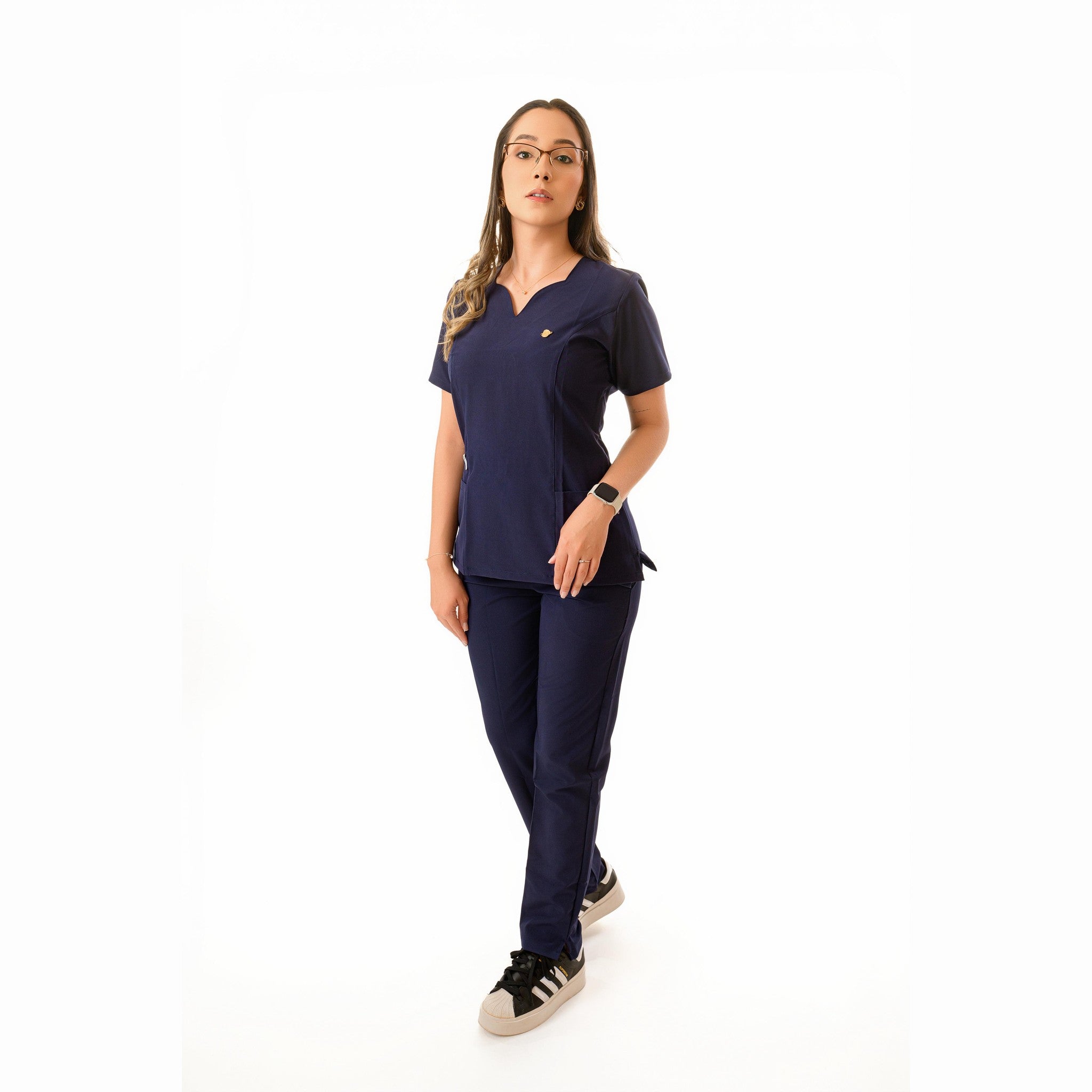 Scrub Mariana azul marino (1)